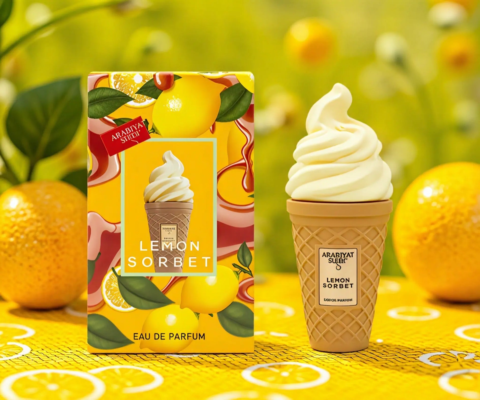 Arabiyat Sugar Lemon Sorbet EDP 100 ml | Fresh Citrus Vanilla Unisex - Maison Oud & Co.