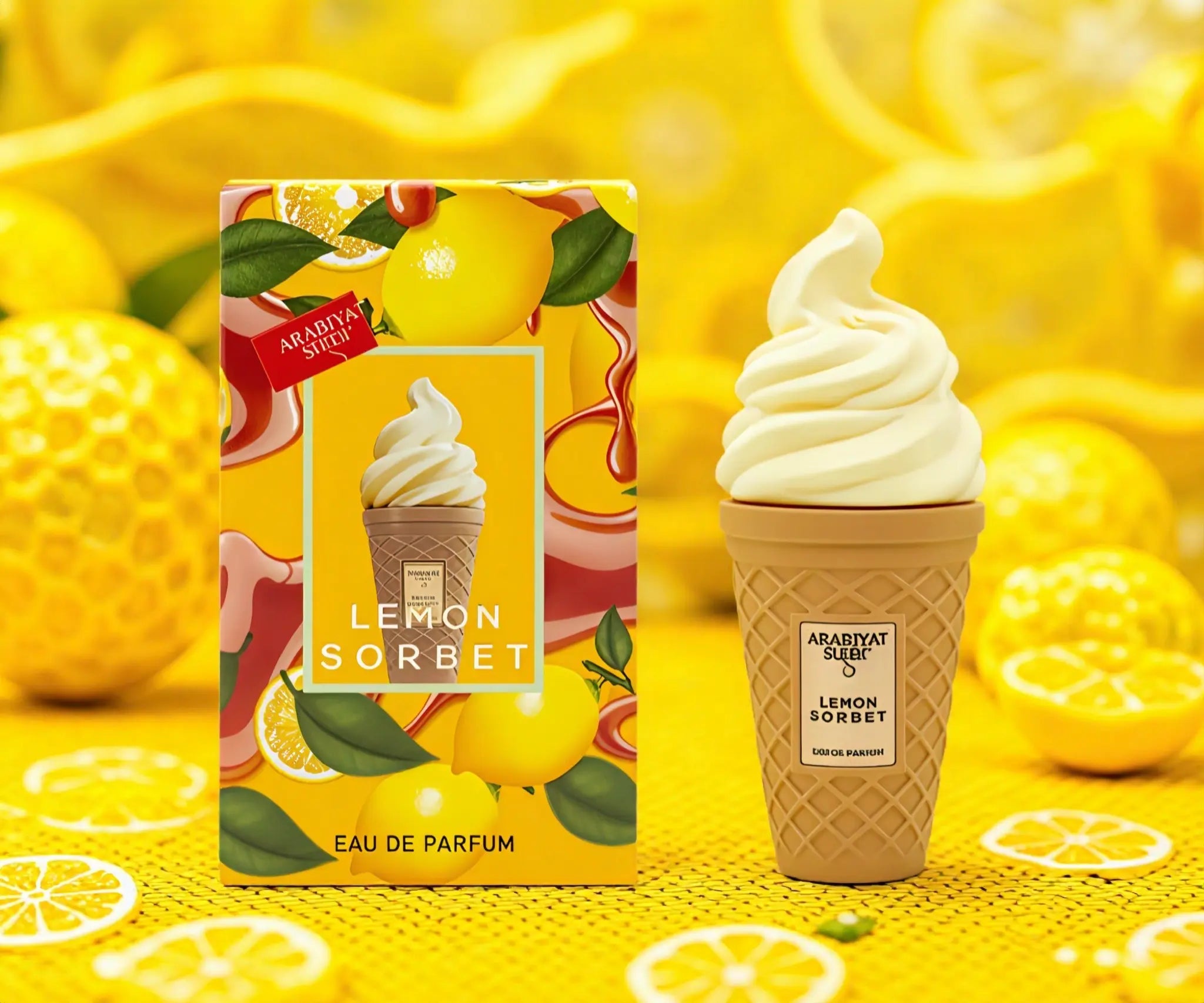 Arabiyat Sugar Lemon Sorbet EDP 100 ml | Fresh Citrus Vanilla Unisex - Maison Oud & Co.