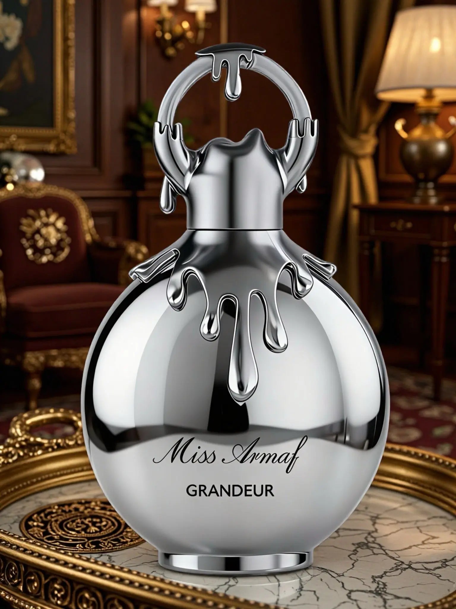 Miss Armaf Granduer Eau de Parfum 100 ml | Opulent Floral-Fruity Amber - Maison Oud & Co.