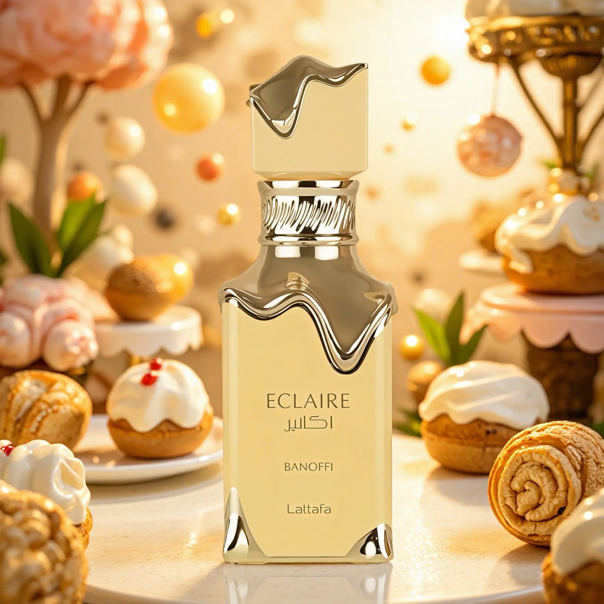Lattafa Eclaire EDP Spray 100ml – Gourmand Caramel Vanilla - Maison Oud & Co.