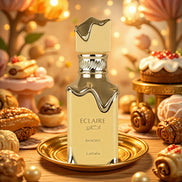 Lattafa Eclaire EDP Spray 100ml – Gourmand Caramel Vanilla - Maison Oud & Co.