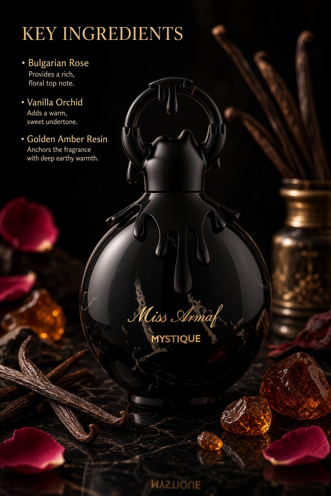 Miss Armaf Mystique Eau de Parfum 100 ml – Warm Vanilla Amber